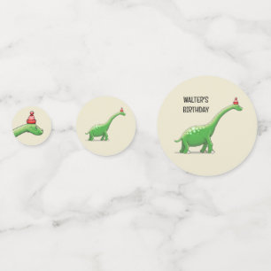 Walter the Dinosaur Confetti