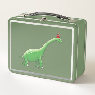 Walter the Dinosaur Metal Lunch Box