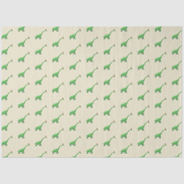 Walter the Dinosaur Tissue Paper (Front)
