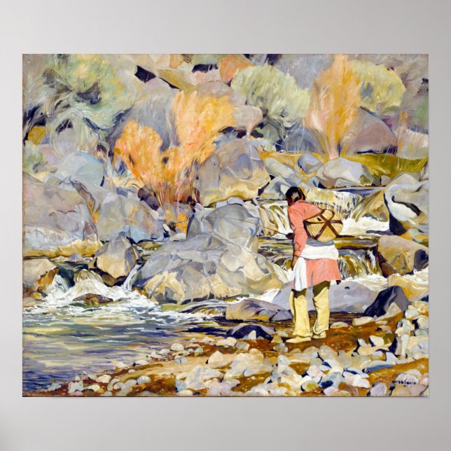 Walter Ufer After Them Poster (Front)