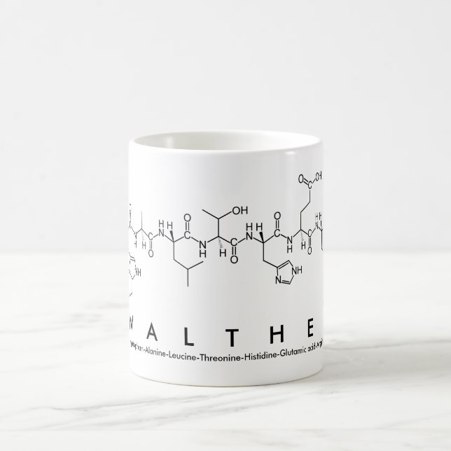 Walther peptide name mug (Center)