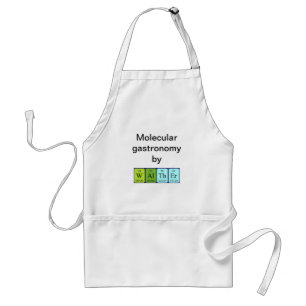 Walther periodic table name apron