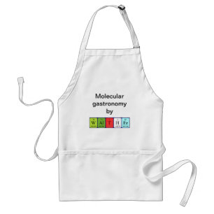 Walther periodic table name apron