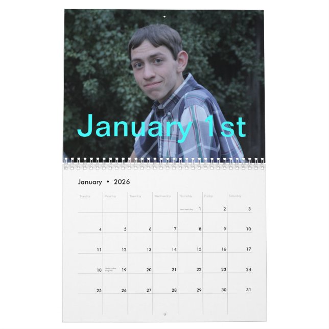 Walton Calendar 2014 (Jan 2026)