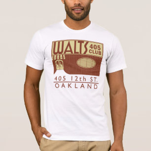 Walt's 405 Club Oakland Vintage Style-T T-Shirt