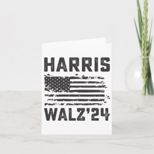 Waltz 2024 Election Kamala Harris Tim Waltz 2024 1 Card