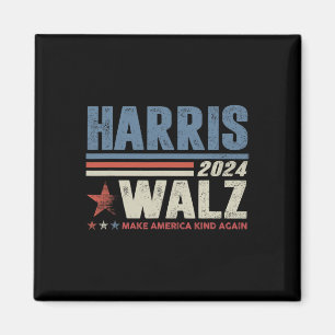 Waltz 2024 Election Kamala Harris Tim Waltz 2024 1 Magnet