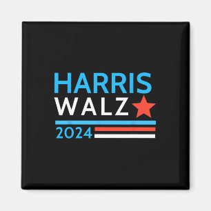 Waltz 2024 Election Kamala Harris Tim Waltz 2024 1 Magnet