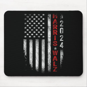 Waltz 2024 Election Kamala Harris Tim Waltz 2024 2 Mouse Mat