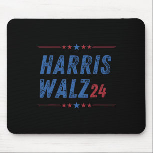 Waltz 2024 Election Kamala Harris Tim Waltz 2024 2 Mouse Mat