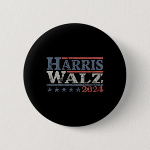 Waltz 2024 Election Kamala Harris Tim Waltz 2024 4 6 Cm Round Badge