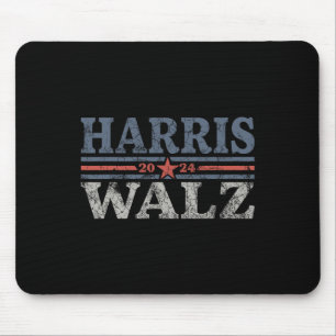 Waltz 2024 Election Kamala Harris Tim Waltz 2024 4 Mouse Mat