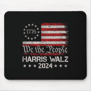 Waltz 2024 Election Kamala Harris Tim Waltz 2024 5 Mouse Mat