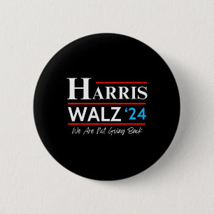 Waltz 2024 Election Kamala Harris Tim Waltz 2024 & 6 Cm Round Badge