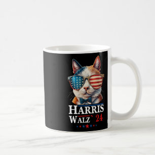 Waltz 2024 Election Shirt Cat Ladies Kamala Harris Coffee Mug