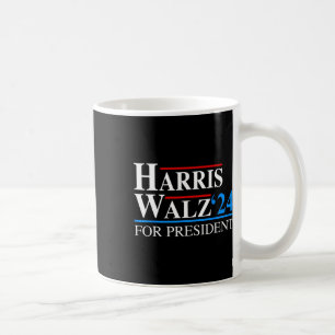 Waltz 2024 Vp Vice President Kamala Harris Tim Wal Coffee Mug