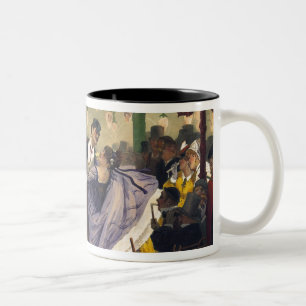 Waltz at the Bal Mabille Two-Tone Coffee Mug