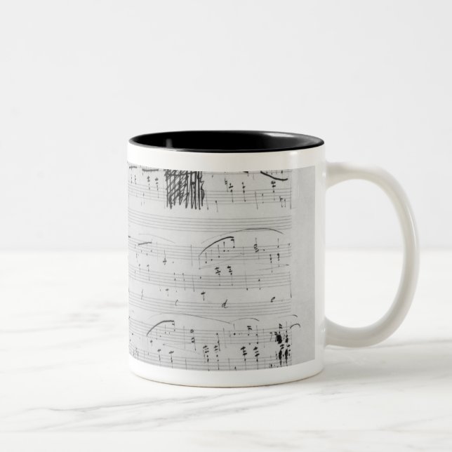 Waltz in F minor Two-Tone Coffee Mug (Right)