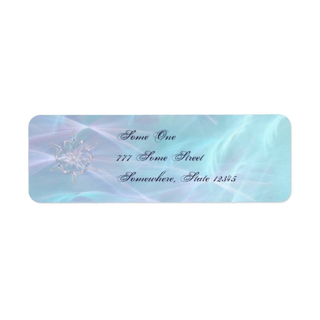 Waltz of the Snowflakes Address Labels (Front)