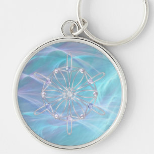 Waltz of the Snowflakes Keychain