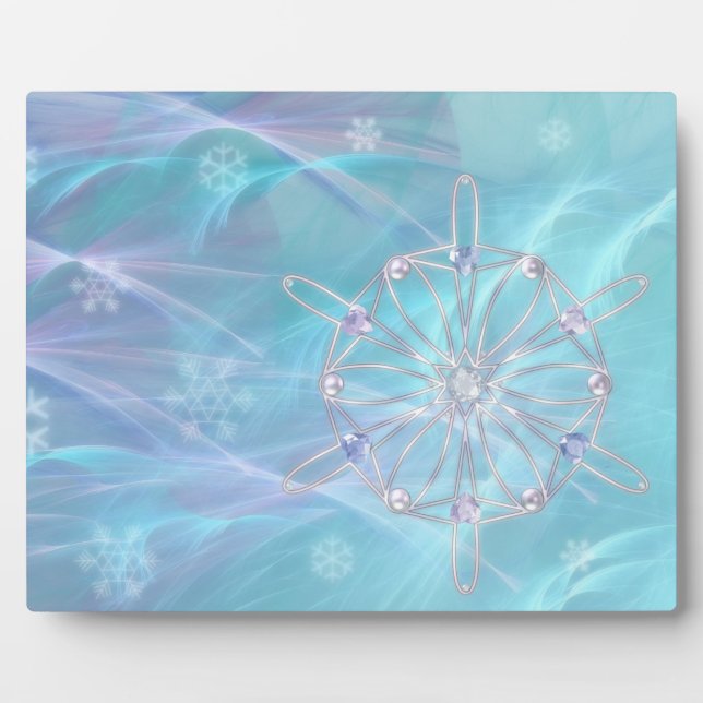 Waltz of the Snowflakes Photo Plaque (Front)