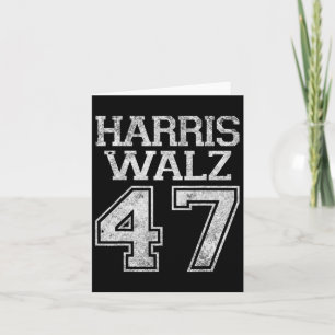 Walz 2024 Campaign For President Harris Waltz Vint Card