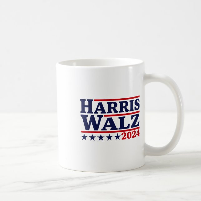 Walz 2024 Election Kamala Harris Tim Waltz 2024 13 Coffee Mug (Right)