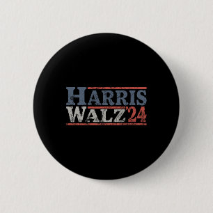 Walz 2024 Election Kamala Harris Tim Waltz 2024 25 6 Cm Round Badge