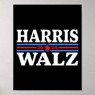 Walz 2024 Election Kamala Harris Tim Waltz 2024 9  Poster
