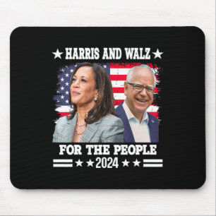 Walz 2024 Election Kamala Harris Tim Waltz Mouse Mat
