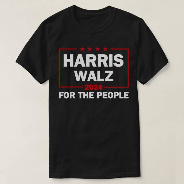 Walz 2024 For The People TShirt 2 (Design Front)