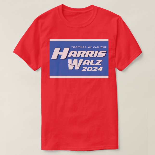 Walz 2024 Hat T-Shirt (Design Front)