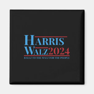 Walz 2024 Kamala Harris Tim Walz Campaign Funny Te Magnet