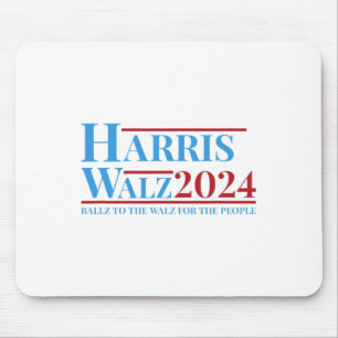 Walz 2024 Kamala Harris Tim Walz Campaign Funny Te Mouse Mat