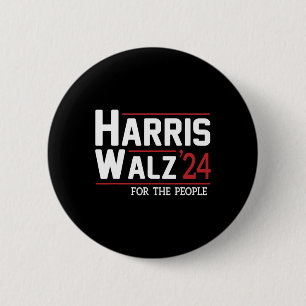Walz 2024 President American Kamala Harris Waltz 6 Cm Round Badge
