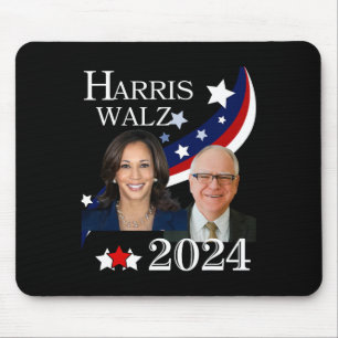 Walz 2024 Presidential Election Campaign Kamala  Mouse Mat
