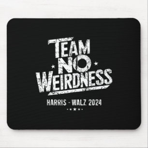 Walz 2024 Team No Weirdness Funny Kamala Tim Waltz Mouse Mat