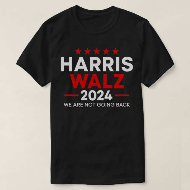 Walz 2024 VP Vice Kamala Tim Walz Waltz 2024 Elect T-Shirt (Design Front)