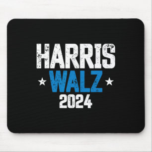 Walz 2024 We're Not Going Back Kamala Harris Vp Wa Mouse Mat