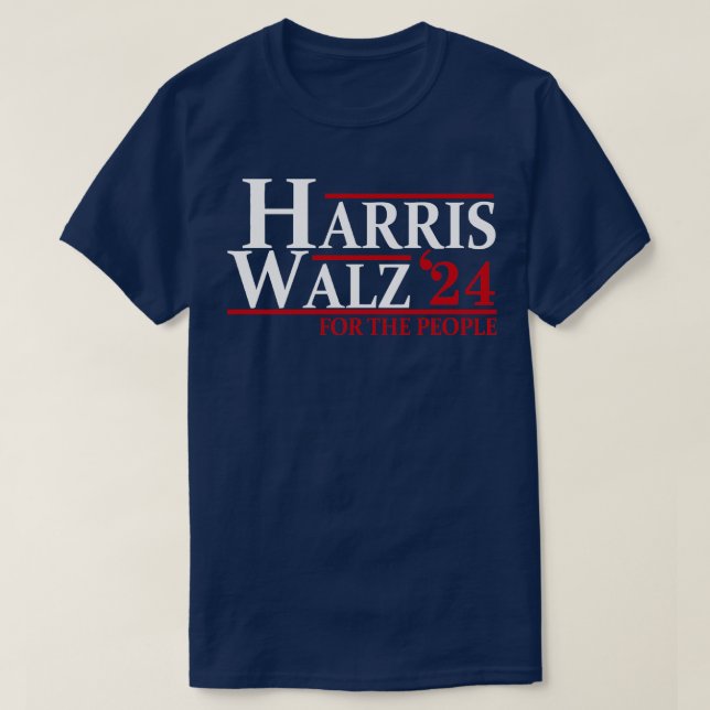 Walz for the People T-Shirt (Design Front)