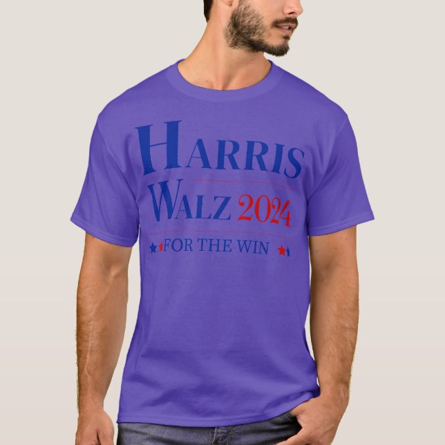 Walz For The Win T-Shirt (Front)