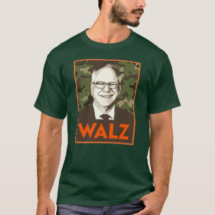 Walz Hope in Camouflage T-Shirt