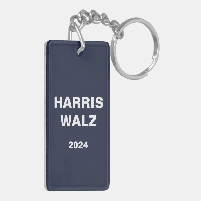 Walz - I want you to VOTE Keychain (Back Left)