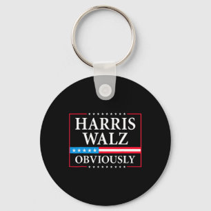 Walz Obviously President Kamala Harris Waltz Elect Key Ring