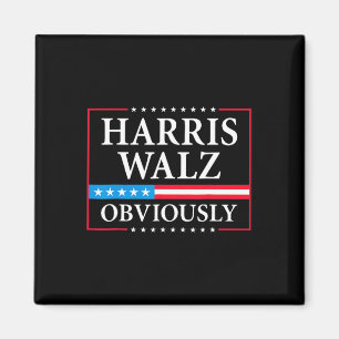 Walz Obviously President Kamala Harris Waltz Elect Magnet