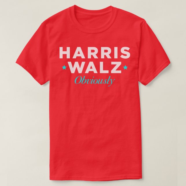 Walz Obviously T-Shirt (Design Front)
