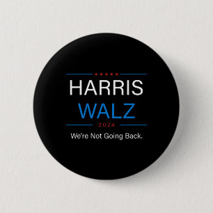 WAlzheimer 2024 Election Kamala Harris Tim W Waltz 6 Cm Round Badge