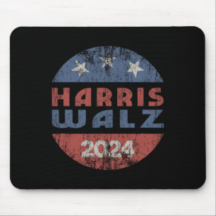 WAlzheimer 2024 Election Kamala Harris Tim Waltz 2 Mouse Mat