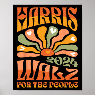 WAlzheimer 2024 Election President Kamala Harris T Poster