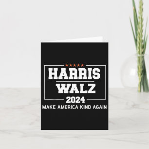WAlzheimer 2024 Make America Kind Again Harris Wal Card